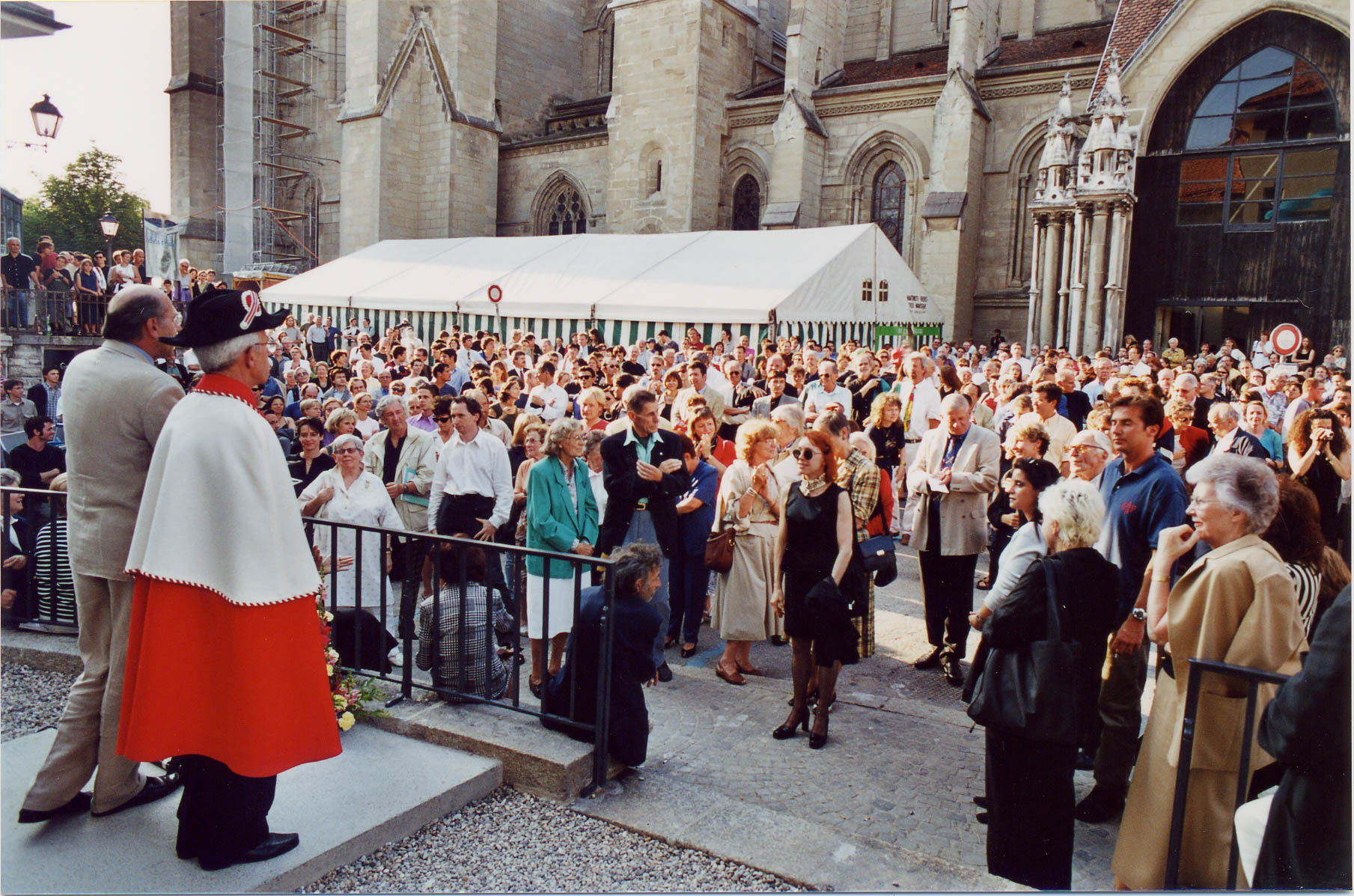 Inauguration Air en forme, 2000